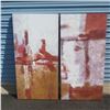 Image 1 : Lot of 2 Large Wall Decor