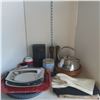 Image 1 : Large Lot of Vintage Decor and Housewares including Easter Tissue Holder!