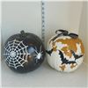 Image 1 : Lot of 2 Pumpkin Decor