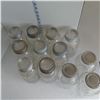 Image 2 : Lot of Vintage Large Canning Jars with Lids