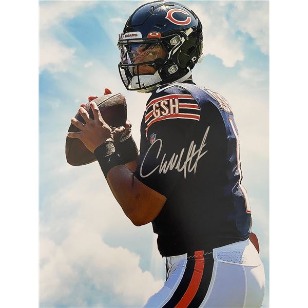 Chicago Bears Caleb Williams signed photo