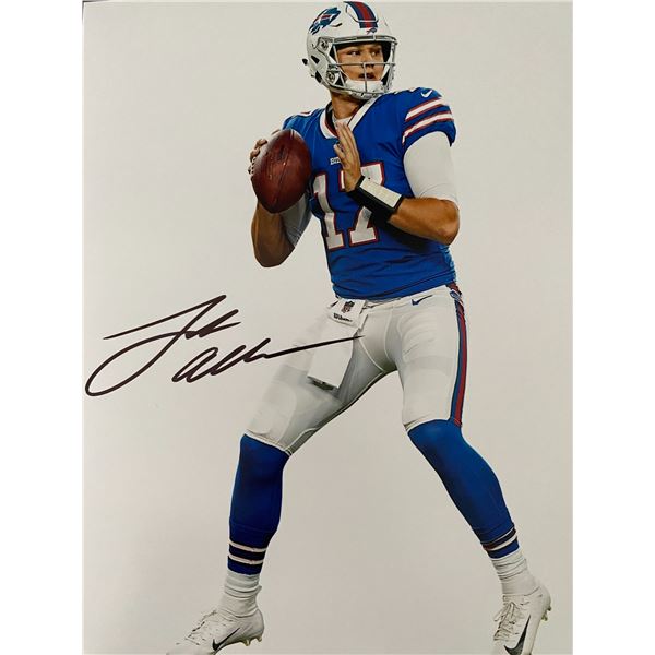 Buffalo Bills QB Josh Allen signed photo