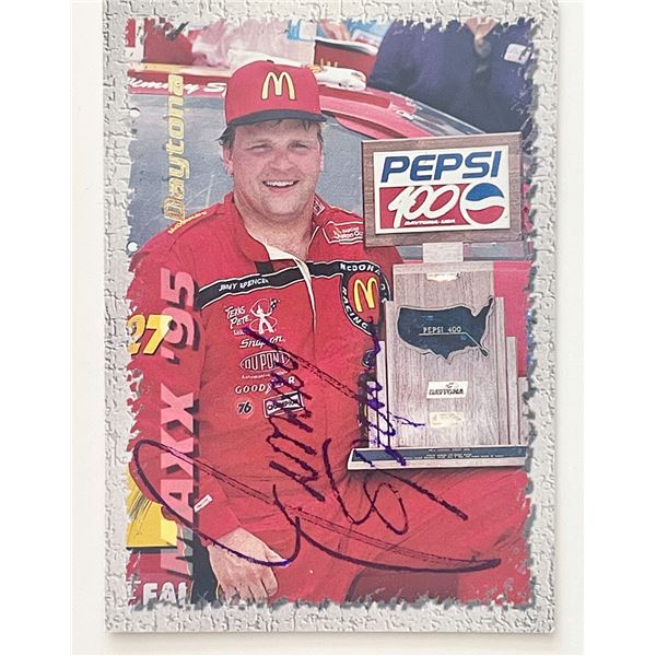 NASCAR Jimmy Spencer signed trading card