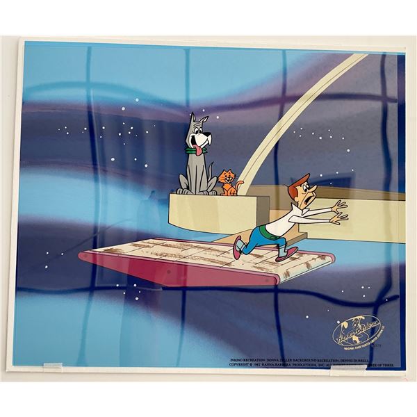 The Jetsons Hand Painted Cel- limited edition opening title