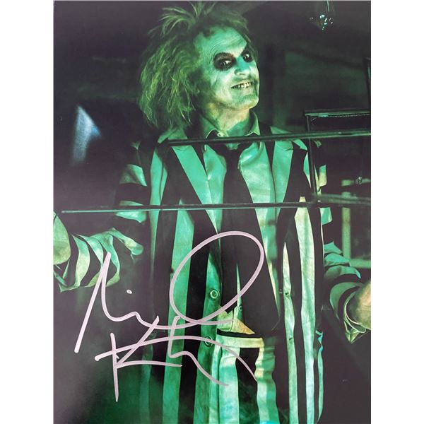 Beetlejuice Michael Keaton signed photo