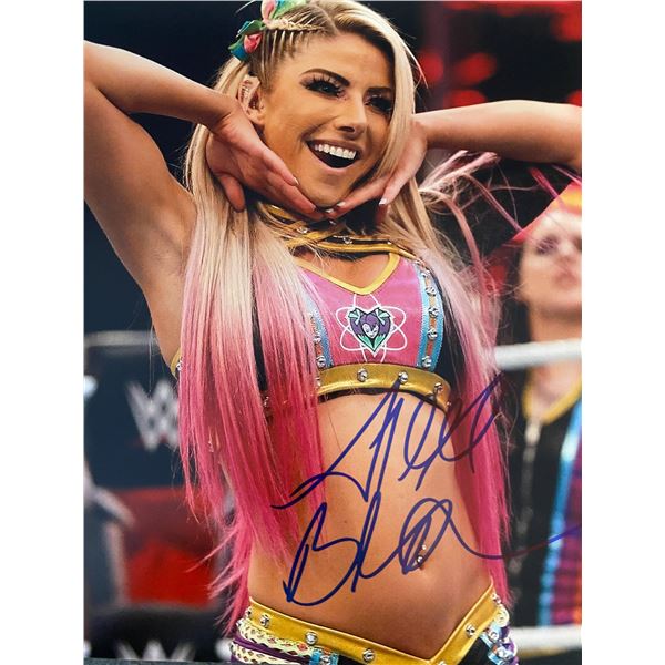 WWE Alexis Bliss signed photo