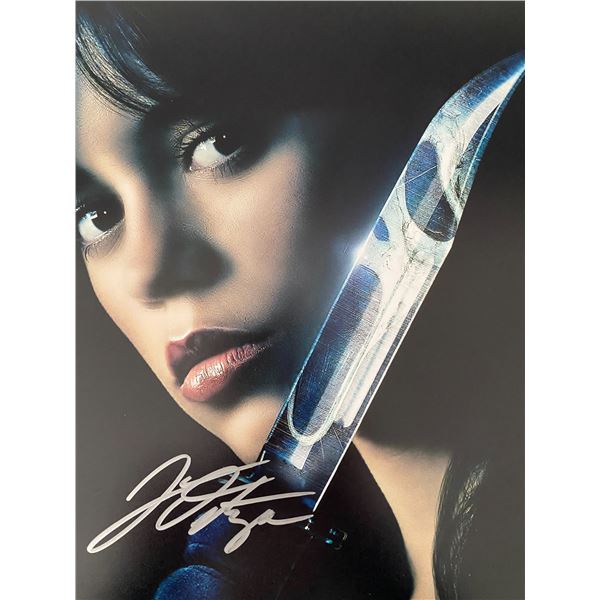 Wednesday Addams Jenna Ortega signed photo