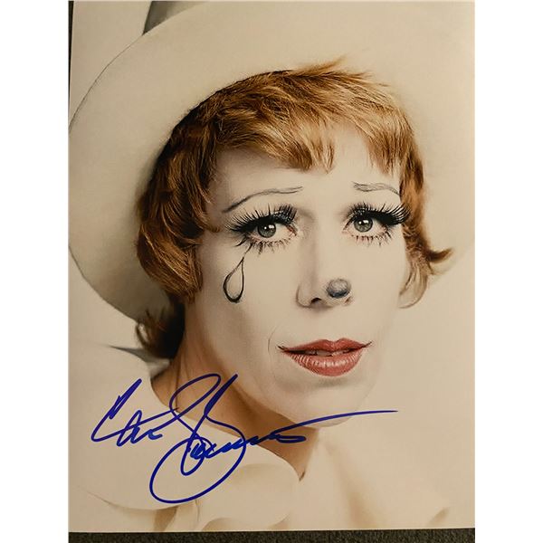 Carol Burnett signed photo