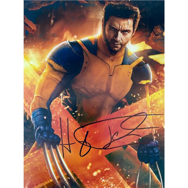 Wolverine Hugh Jackman signed photo