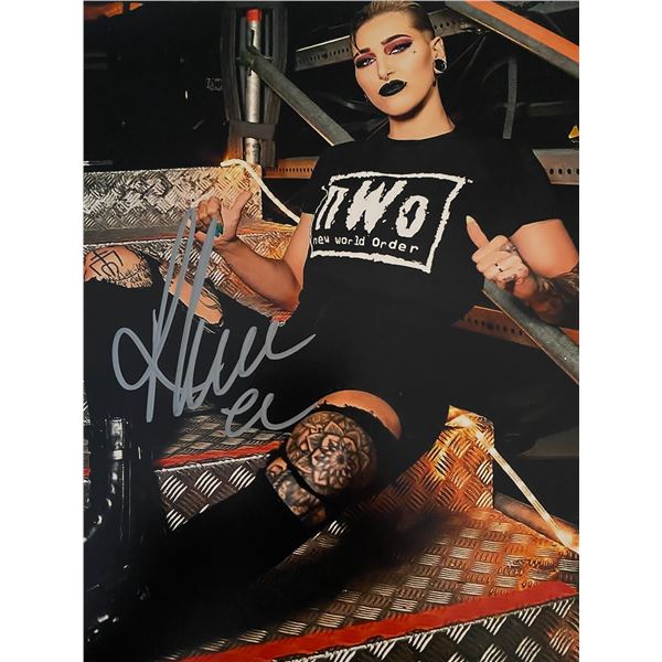 WWE Rhea Ripley signed photo
