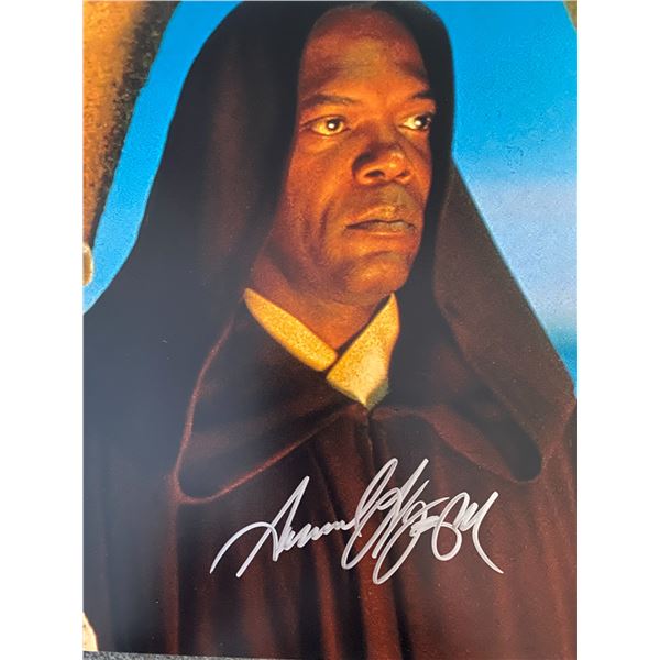 Star Wars Samuel Jackson signed photo