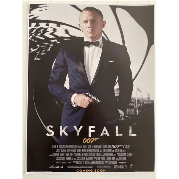 James Bond Skyfall mini poster