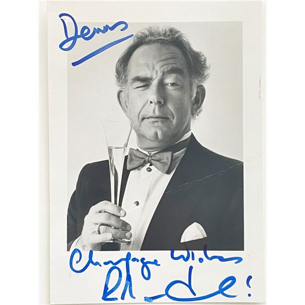 Lifestyles of the Rich and Famous Robin Leach signed photo