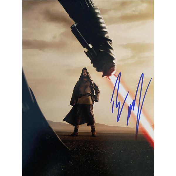 Star Wars Ewan McGregor signed photo