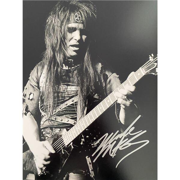 Mötley Crüe Mick Mars signed photo