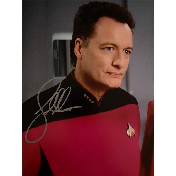 Star Trek John De Lancie signed photo