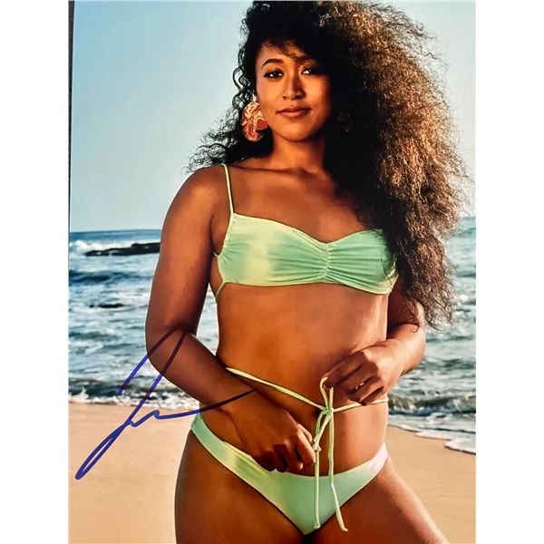 Professional Tennis Player Naomi Osaka signed photo