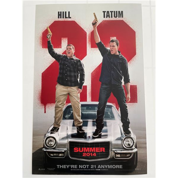 22 Jump Street mini advance movie poster