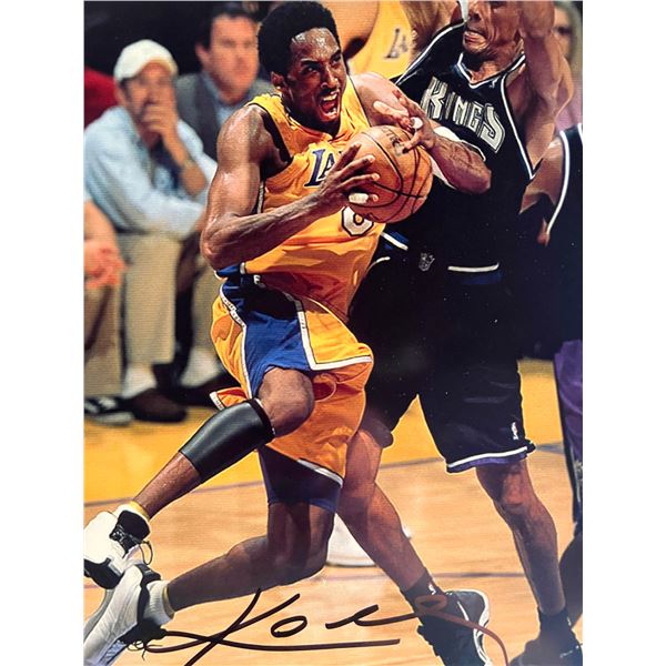 Kobe Bryant signed photo