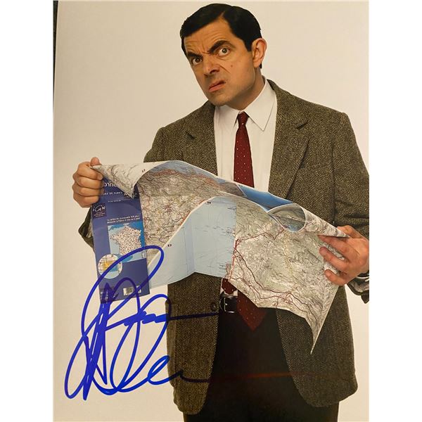 Mr Bean Rowan Atkinson signed photo
