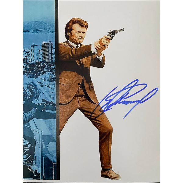 Dirty Harry Clint Eastwood signed photo