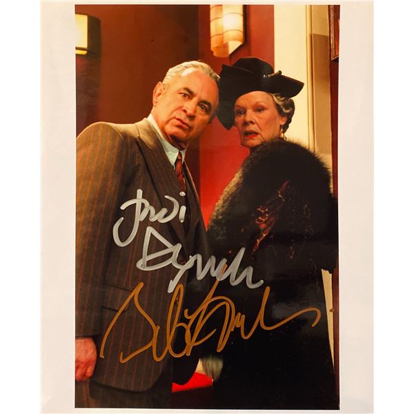 Mrs Henderson Presents Judi Dench and Bob Hoskins signed movie photo