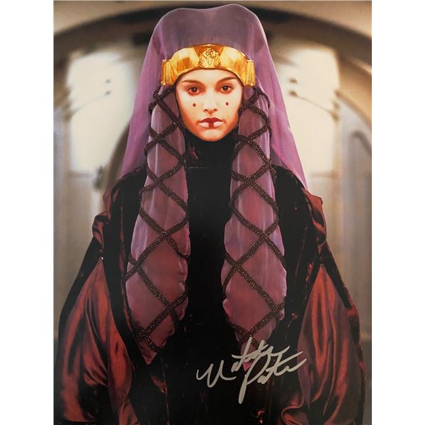 Star Wars Natalie Portman signed photo