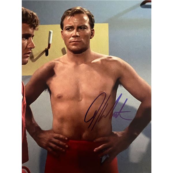 Star Trek William Shatner signed photo