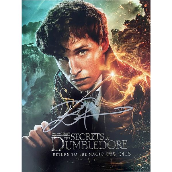Fantastic Beasts Eddie Redmayne signed photo