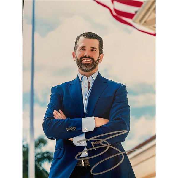 Donald Trump Jr signed photo