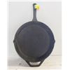 LARGE CAST IRON FRYING PAN