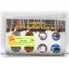 COMPLETE 2005 UNCIRCULATED BUFFALO COIN SET