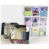 FLAT WITH 250 LOOSE "POKEMON" CARDS IN TIN