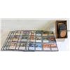 FLAT WITH 11 SHEETS OF "MAGIC THE GATHERING"