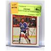 1988 GRANT FUHR AUTOGRAPHED CARD