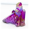 Image 2 : 23)  NATURAL RAINBOW AURA QUARTZ CLUSTER