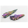 Image 1 : 20) 2  NATURAL RAINBOW KYANITE SPECIMENS,