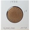 Image 2 : 14)  CANADA 1888 QUEEN VICTORIA LARGE PENNY,