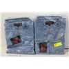 Image 1 : 2 NEW MEN'S DENIM SHIRTS -SIZE 3XL