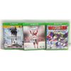 3 XBOX ONE GAMES - STAR WARS BATTLEFRONT,
