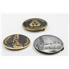 3 BELT BUCKLES