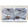 Image 1 : 2 NEW MEN'S DENIM SHIRTS- SIZE 2XL