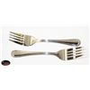 Image 2 : 36 JOHNSON ROSE ATLANTIS SALAD FORKS