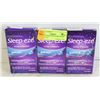 NEW 3 BOXES SLEEP-EZZE EXTRA STRENGTH