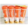 NEW SEALED 4 TUBS ELECTROLYLYTE ORANGE