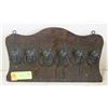 Image 1 : ANTIQUE DOG KEY RACK WITH PLINTHE