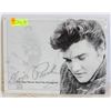 ELVIS PRESLEY TIN ART PICTURE