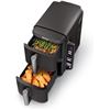 NEW NINJA DOUBLESTACK 2 BASKET AIR FRYER 8QT