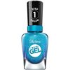 NEW 3 X 14.7ML SALLY HANSEN MIRACLE GEL BLUE
