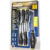 Image 1 : NEW KOBALT 6PC DIAMOND COATED TIP SCREWDRIVER SET